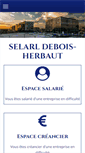 Mobile Screenshot of debois-herbaut.com